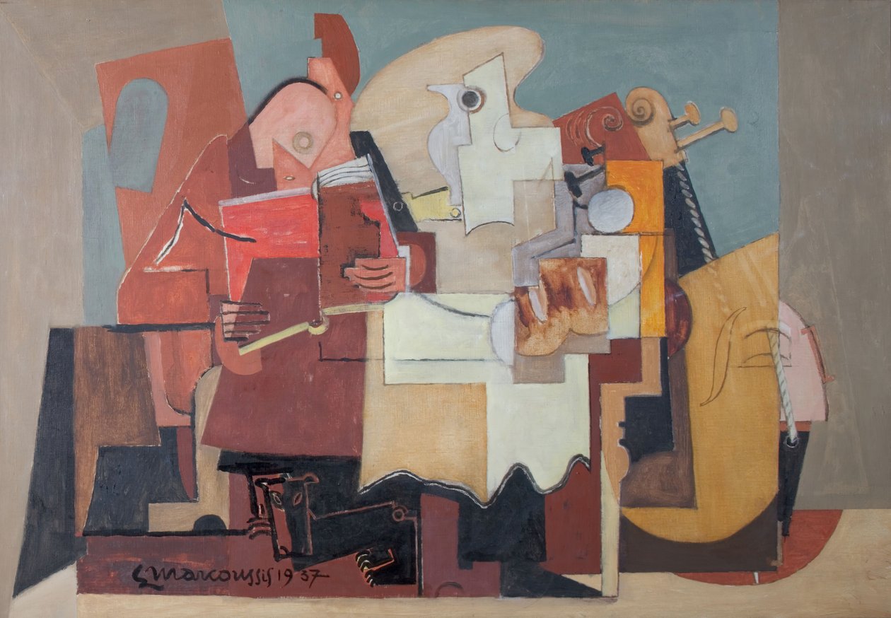 القارئ ، 1937. بواسطة لويس ماركوسي