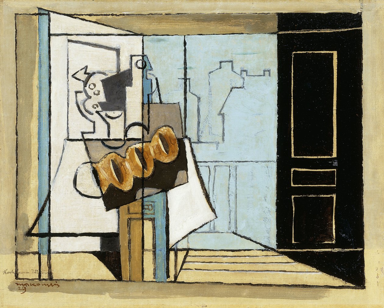 الاثنين ، النافذة المفتوحة ؛ الاثنين ، النافذة المفتوحة ، 1929 بواسطة لويس ماركوسي