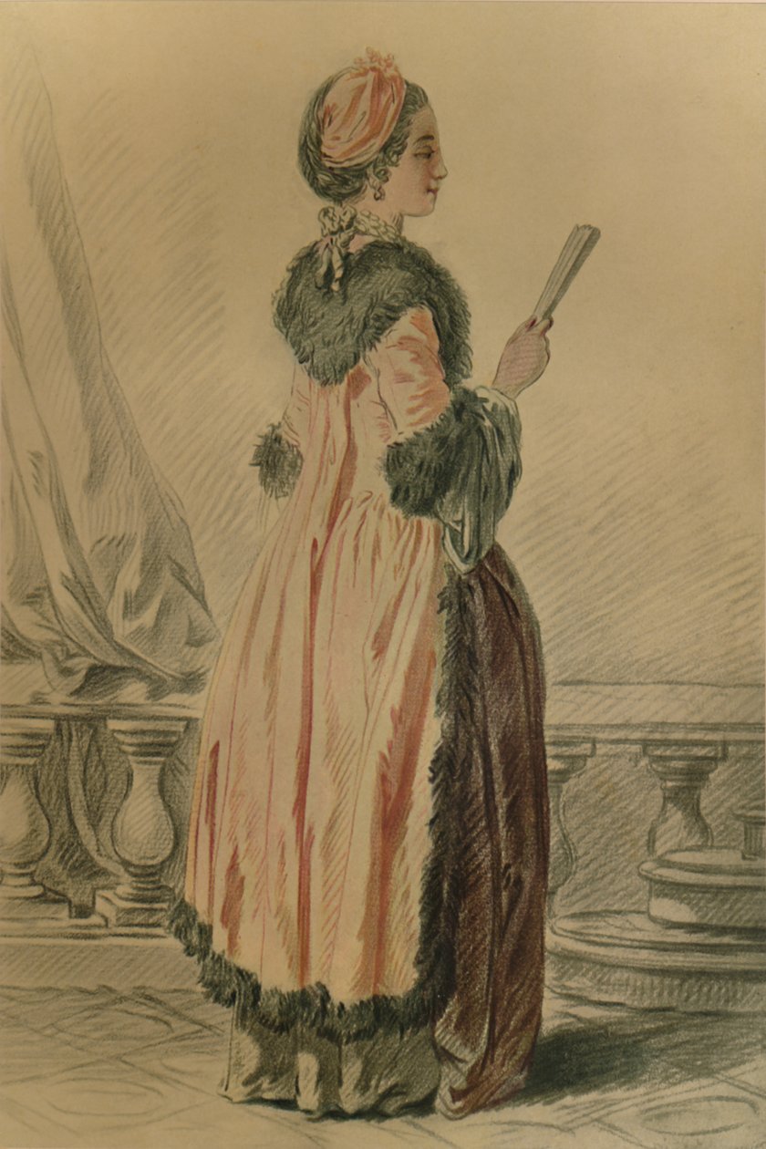 خادمة روسية ، خادمة روسية ، c1765-1790 ، 1913 بواسطة لويس مارين بونيه