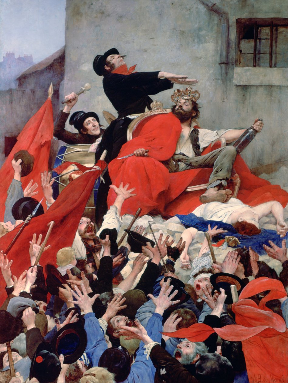 تأليه الرعاع ، 1884 بواسطة لويس موريس بوتيه دي مونفيل