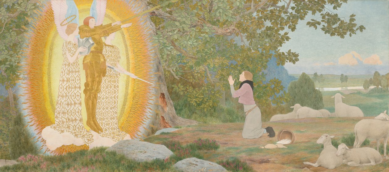 الرؤية والإلهام (سلسلة Joan of Arc: I) بواسطة لويس موريس بوتيه دي مونفيل