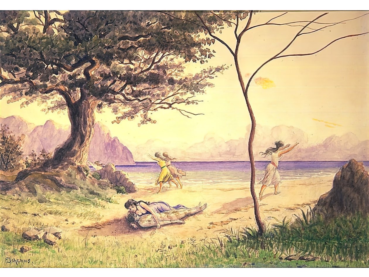 الإنقاذ ، ج. 1900. بواسطة لويس ميشيل إيلشيميوس