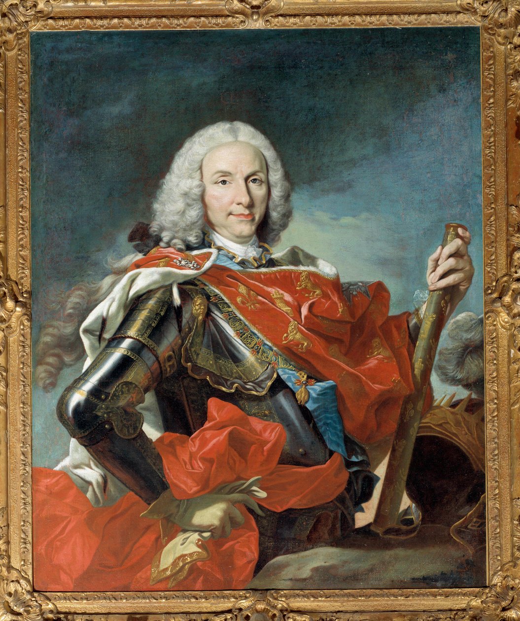صورة لفيليب الخامس ، ملك إسبانيا (1683-1746) لوحة لويس ميشيل فان لو (1707-1771) 1745 خافت. 1.04 × 0.83 م - صورة فيليب الخامس ، ملك إسبانيا (1683-1746). لوحة لويس ميشيل فان لو (1707-1771) بواسطة لويس ميشيل فان لو
