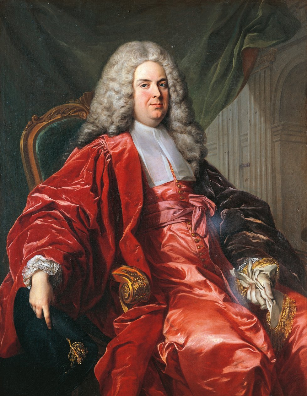 صورة ميشيل إتيان تورجوت (1690-1751) ، بواسطة لانثيويل ميشيل فان لو (1707-1771) بواسطة لويس ميشيل فان لو