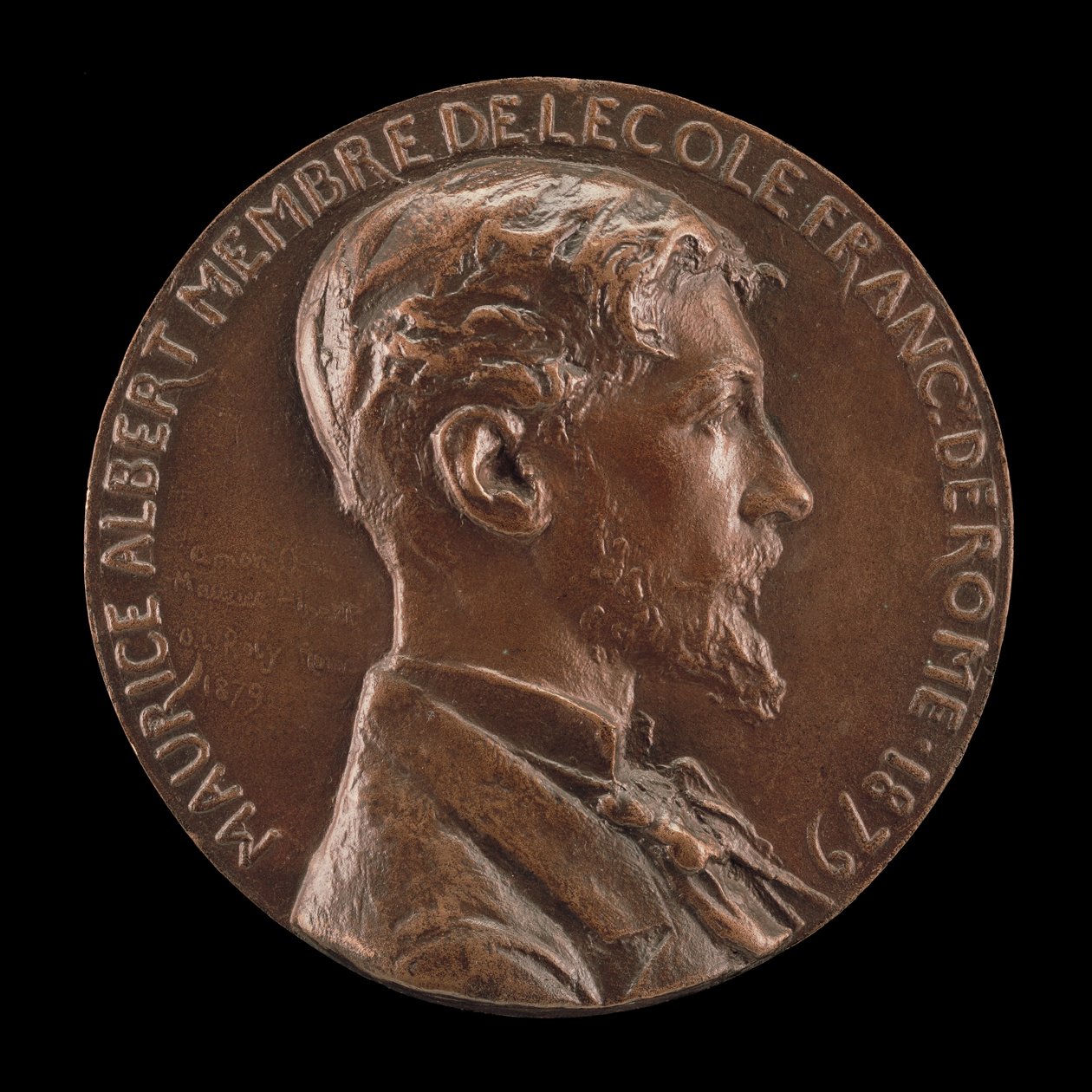 موريس ألبرت ، 1854-1907 ، 1879. بواسطة لويس أوسكار روتي
