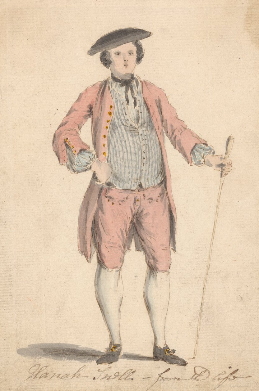 هانا سنيل - From the Life (in Male Dress) بواسطة لويس فيليب بويتارد