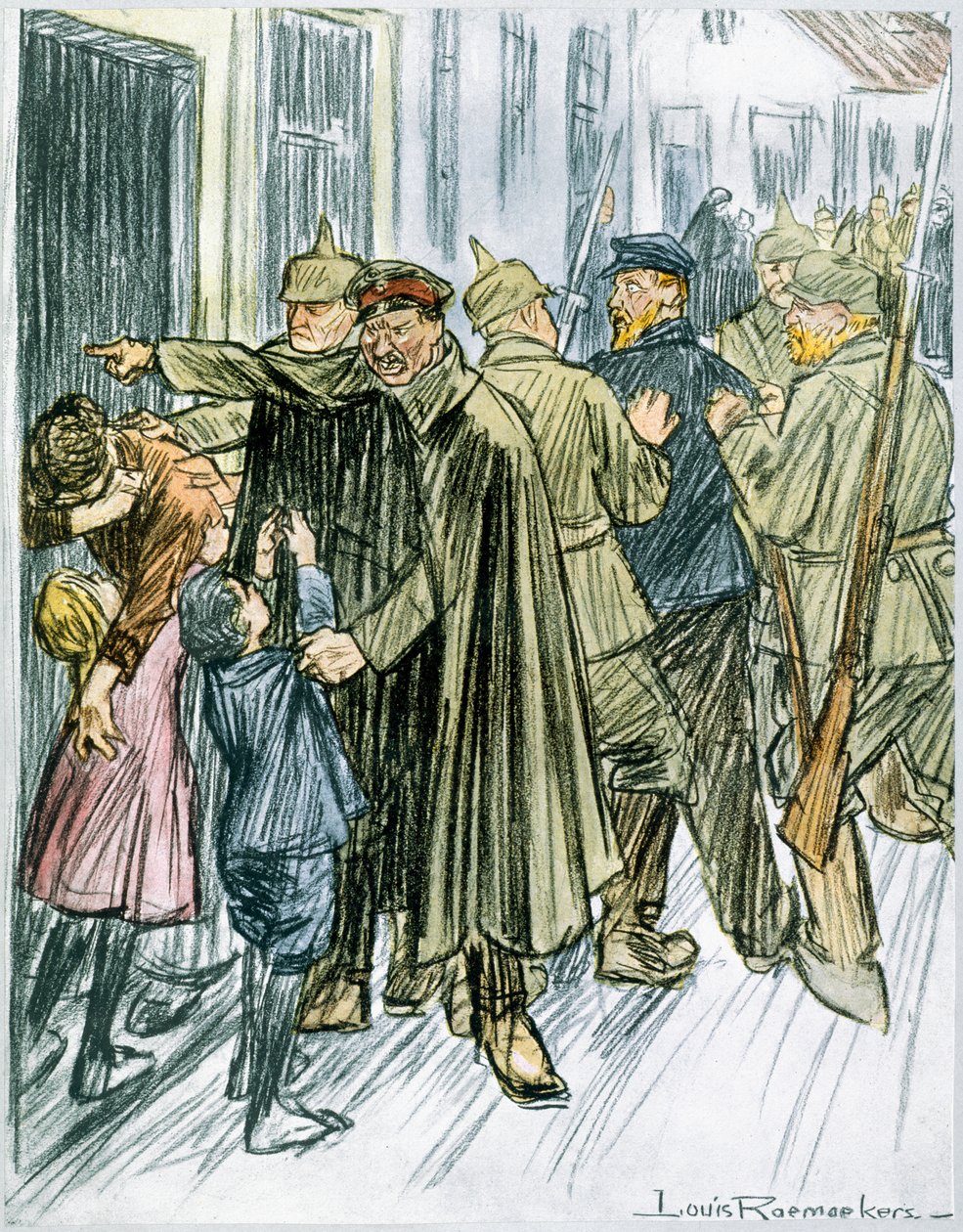 "الأزواج والآباء" ، 1916 بواسطة لويس رايميكرز