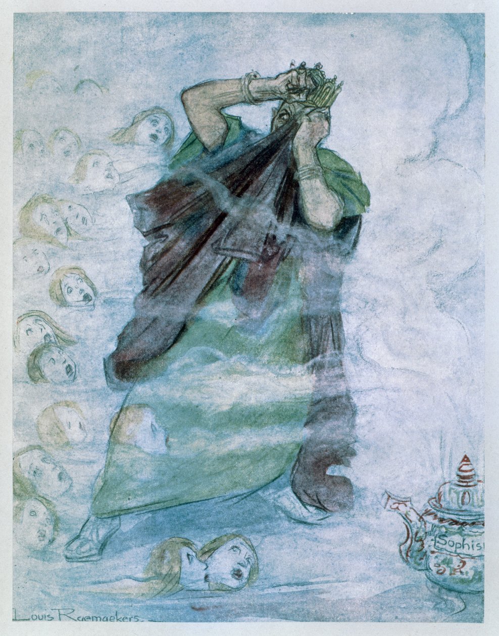 The Lusitania: Herod's Nightmare ، 1915 "هل يبكي" الأم "أم" القتل "، 1916 بواسطة لويس رايميكرز