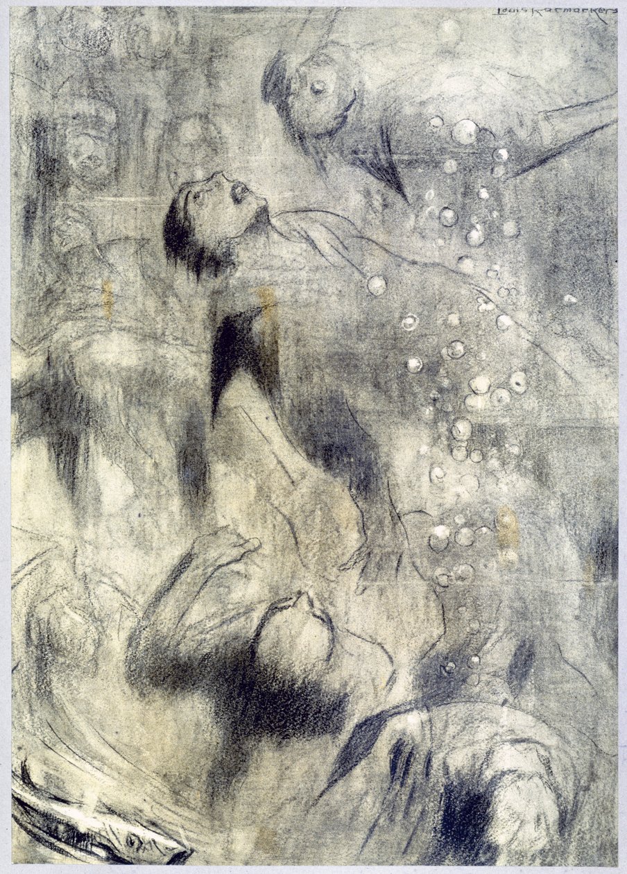 "منجم البحر" ، 1916 بواسطة لويس رايميكرز