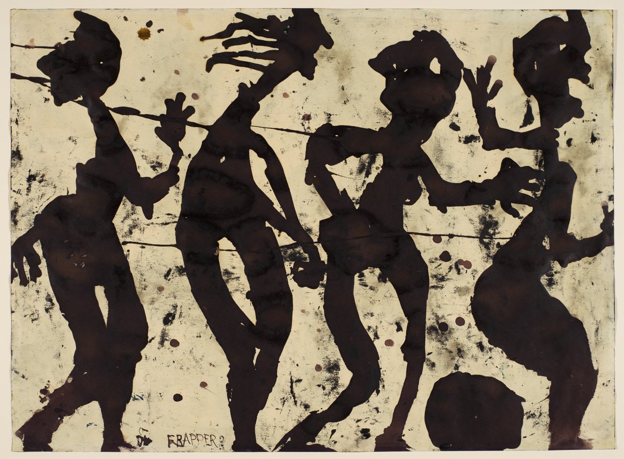Brousse and Frapper، Verso، c1937-1942 (زيت غواش وحبر على ورق) بواسطة لويس سوتر