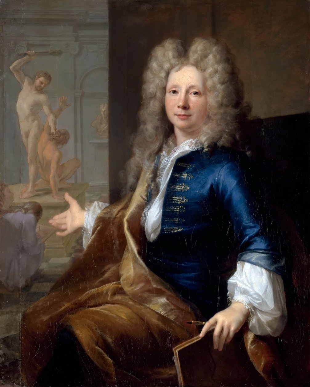 صورة لويس بوللوني الأصغر 1654-1733 بواسطة لويس توك