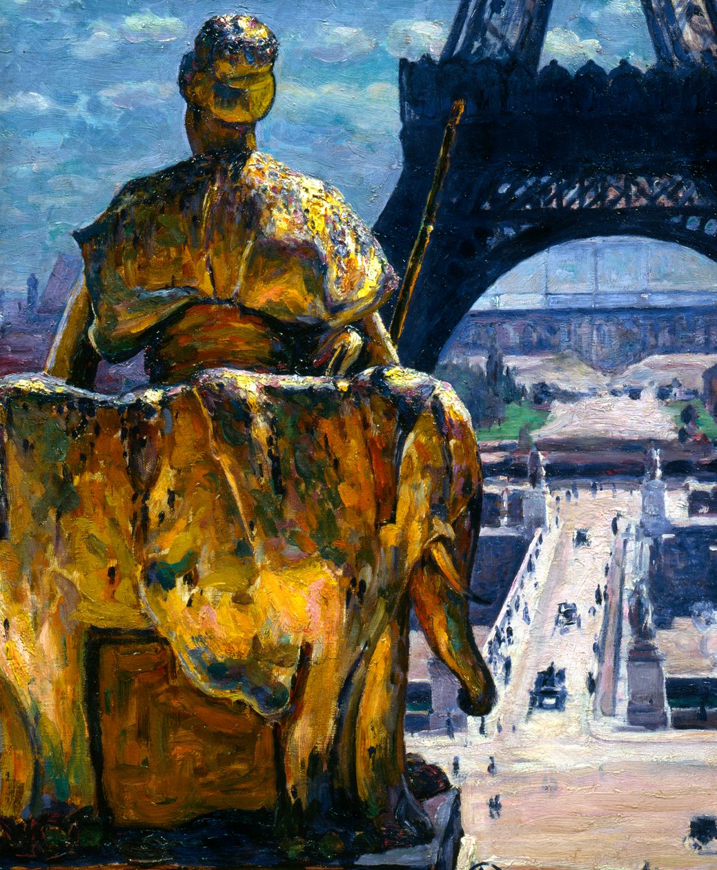 برج إيفل ، 1900 بواسطة لويس ويلدين هوكينز