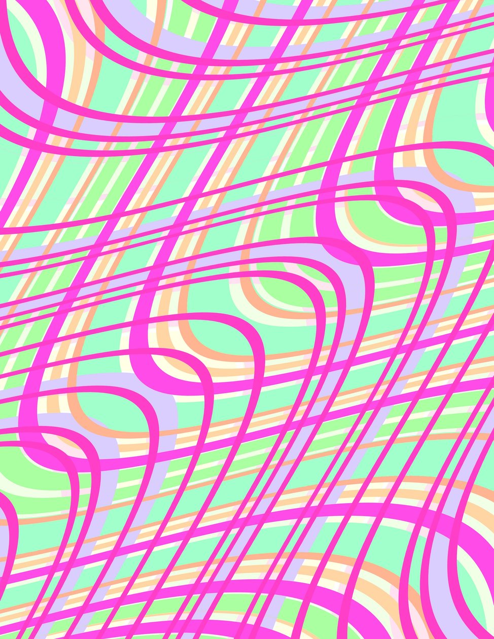 فحص Swirly ، 2011 (رقمي) بواسطة لويزا هيريفورد
