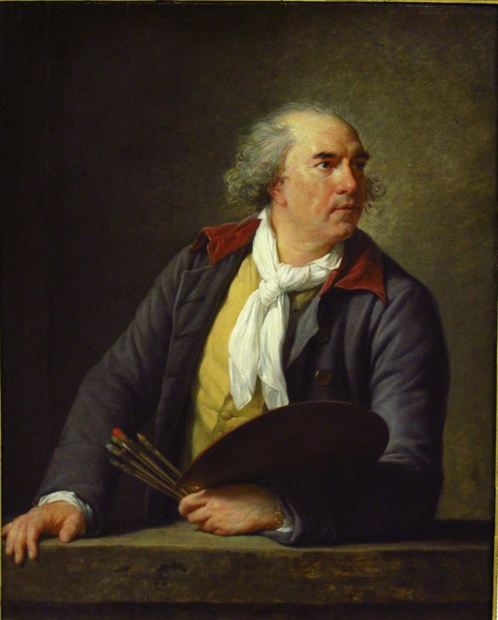 صورة هوبير روبرت (1733-1808) ، رسام فرنسي بواسطة إليزابيث لويز فيجي ليبرون