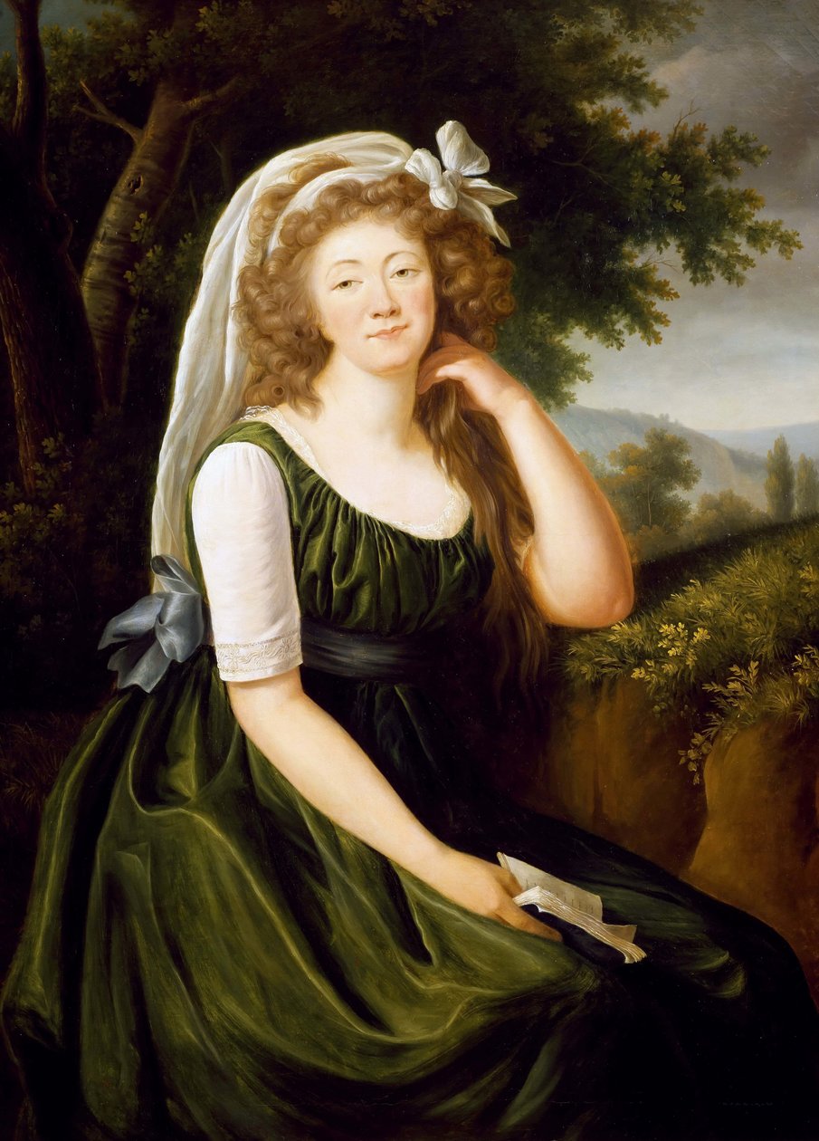 جين بيكو ، كونتيسة دو باري 1743-1793. بواسطة إليزابيث لويز فيجي ليبرون