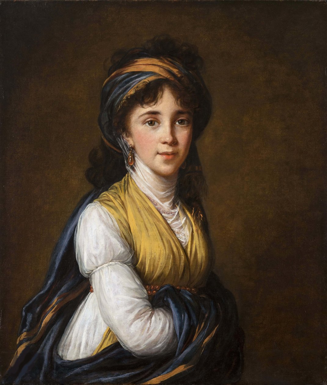 صورة للكونتيسة آنا جريجوريفنا بيلوسيلسكي-بيلوزيرسكي 1773-1846 ، 1798. بواسطة إليزابيث لويز فيجي ليبرون
