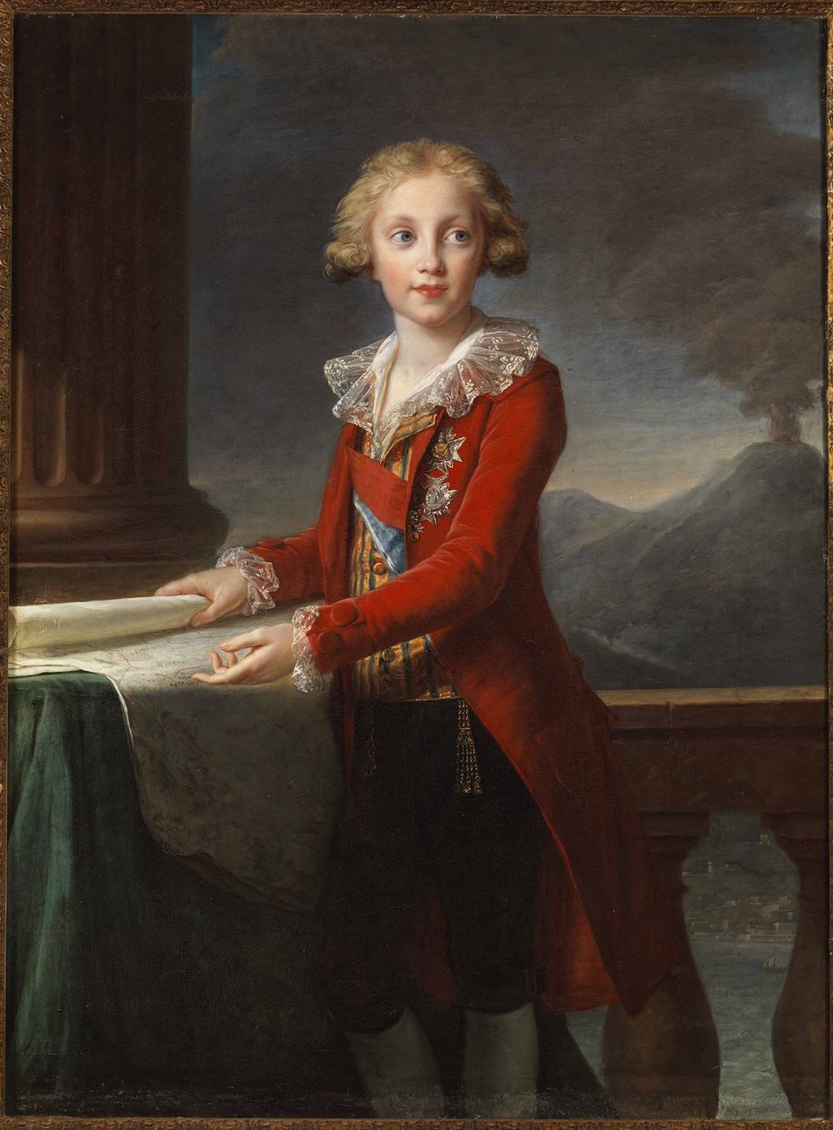 صورة للملك فرانسيس الأول ملك الصقليتين 1777-1830 ، 1790. بواسطة إليزابيث لويز فيجي ليبرون
