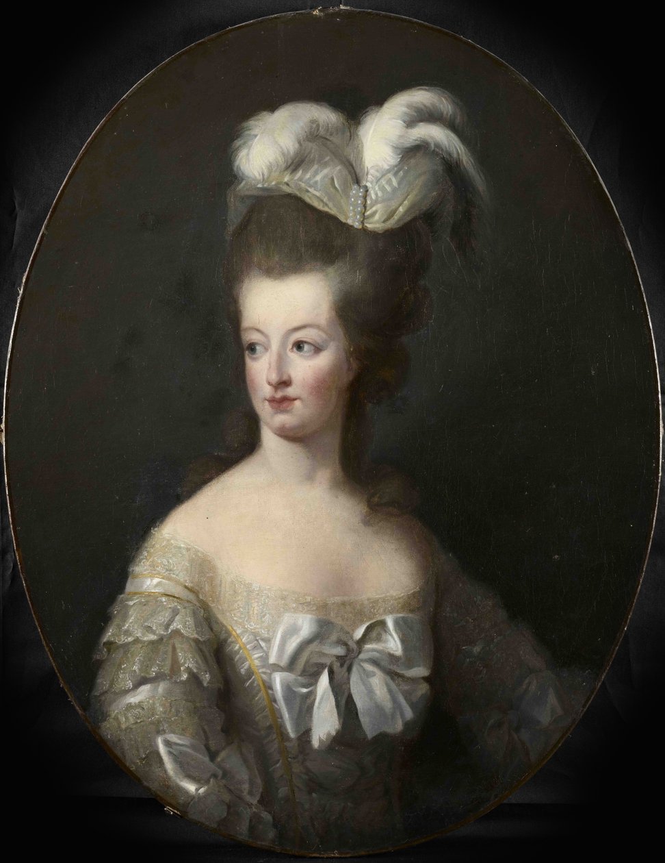 صورة لملكة فرنسا ماري أنطوانيت 1755-1793. بواسطة إليزابيث لويز فيجي ليبرون