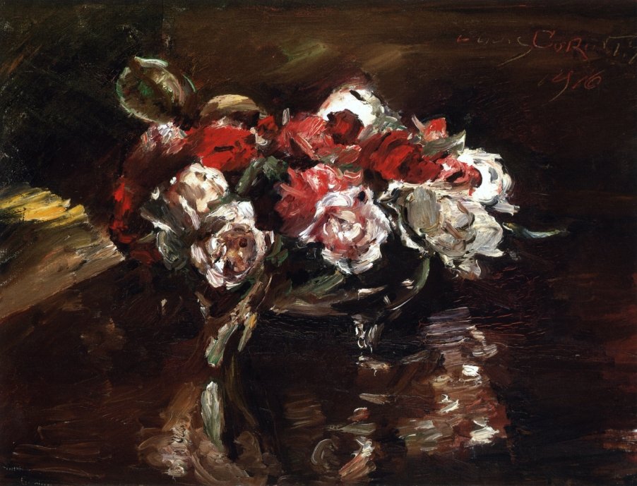 BlumenstilllebennEnglish: Floral Still Lifen بواسطة لوفيس كورنث
