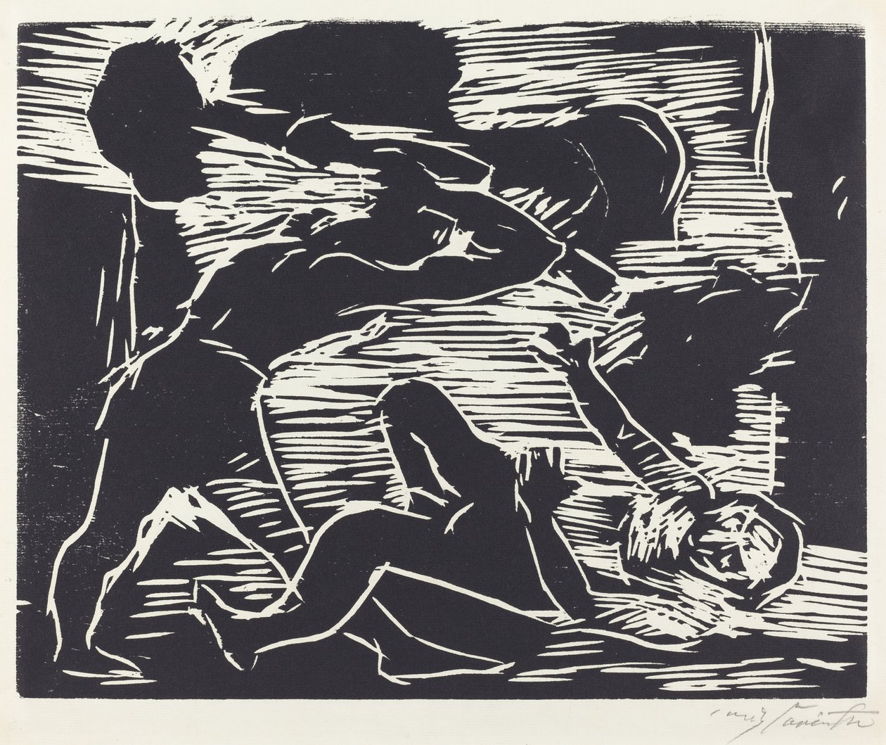 فراتريسيد قابيل وهابيل ، 1919. بواسطة لوفيس كورنث
