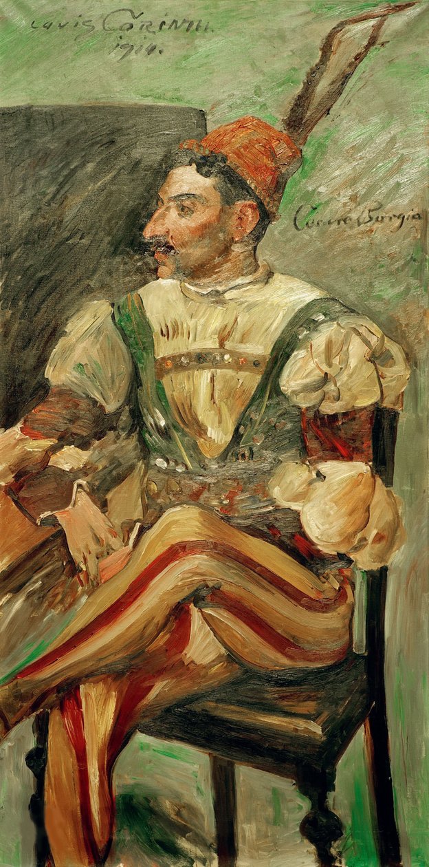 سيزار بورجيا آرثر كرافت ، 1914. بواسطة لوفيس كورنث