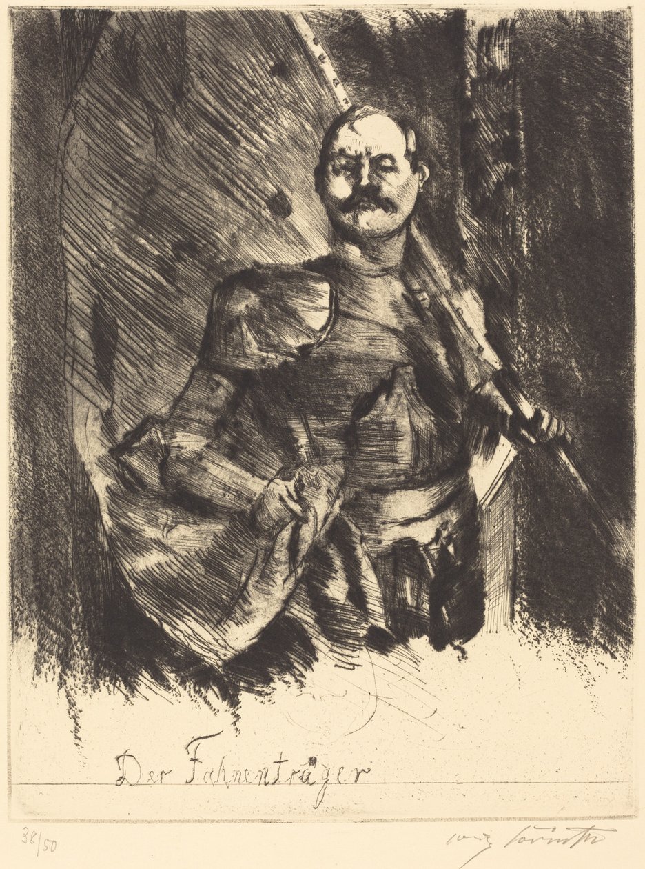 حامل اللواء The Standard Bearer ، 1920. بواسطة لوفيس كورنث