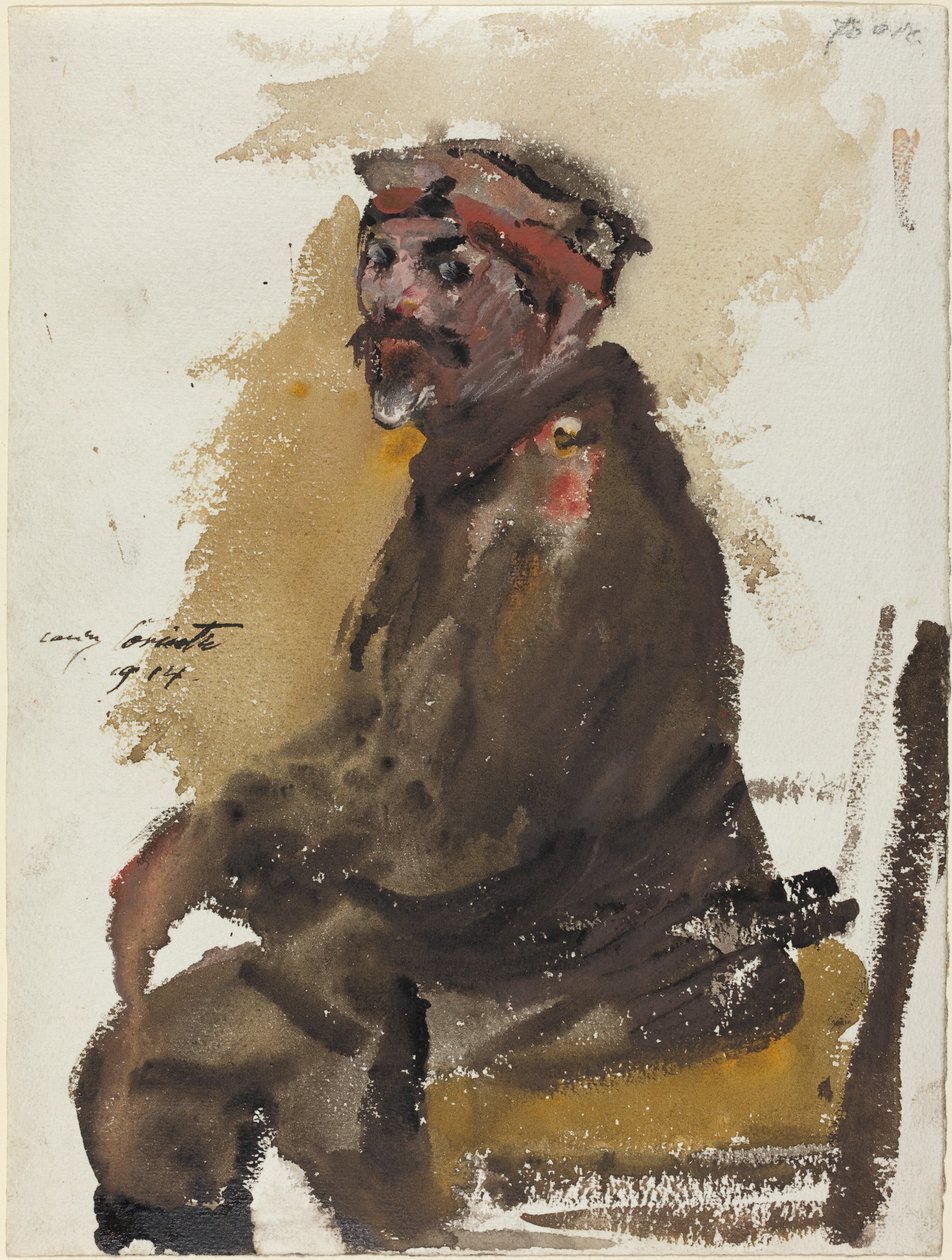 هيرمان ستراك بالزي الرسمي ، 1914. بواسطة لوفيس كورنث