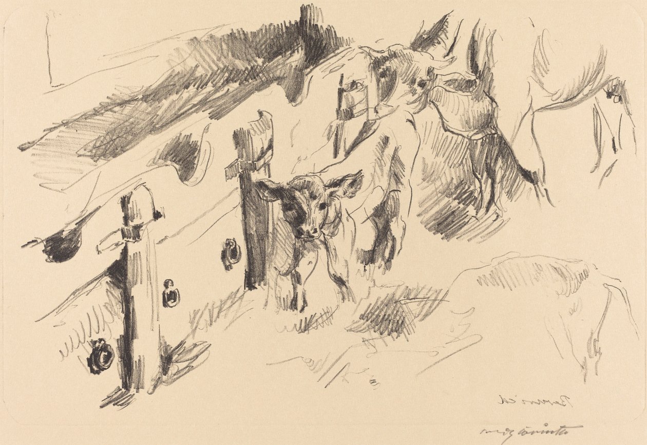 العجول العجول ، 1912. بواسطة لوفيس كورنث