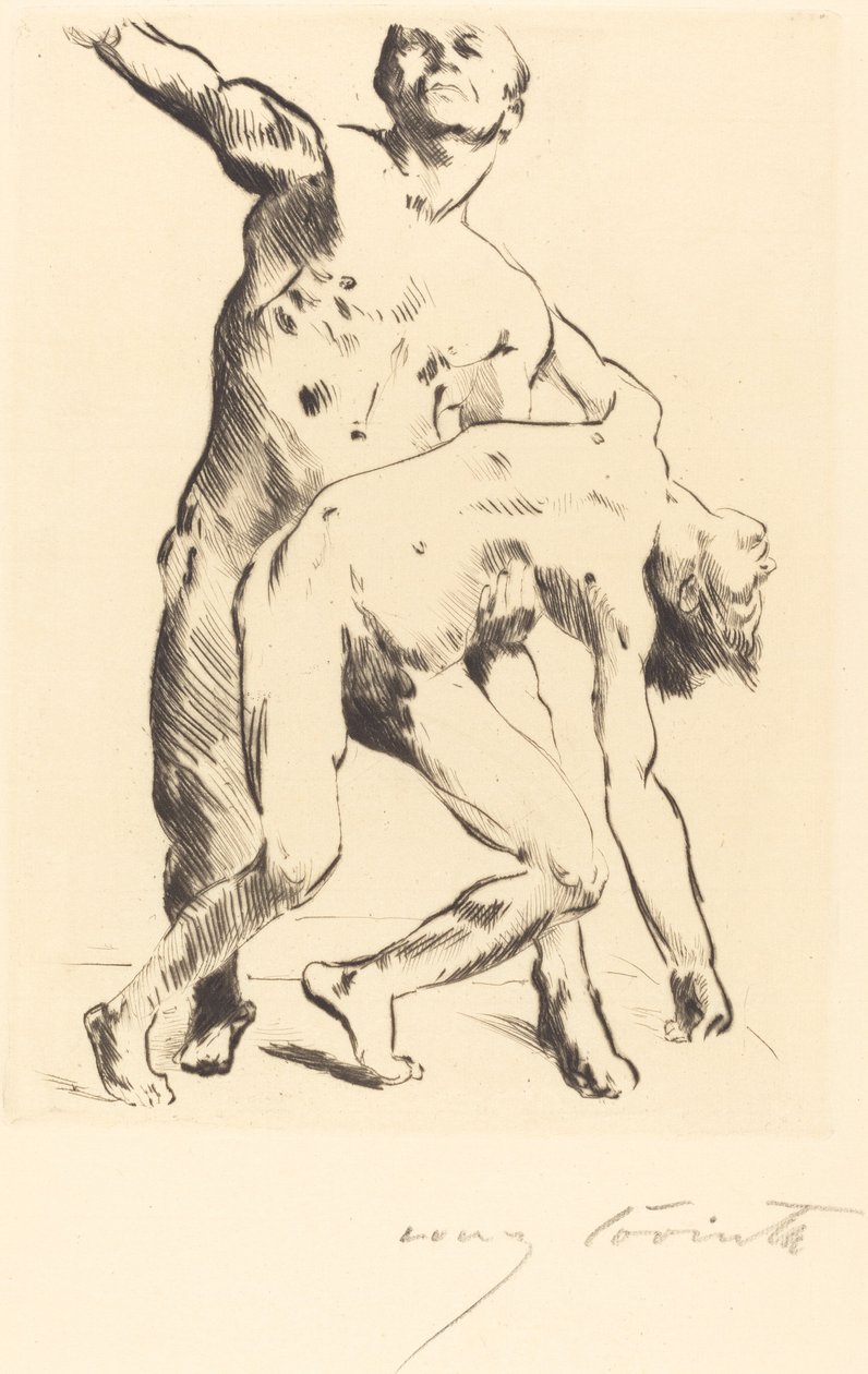 Odysseus and the Suitor Odysseus and the Suitor ، 1914. بواسطة لوفيس كورنث
