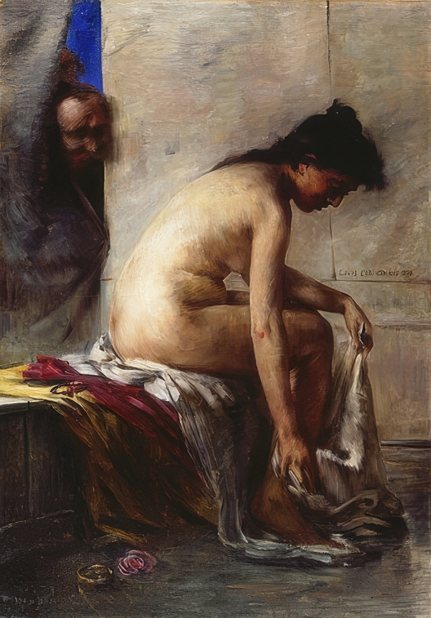 سوزانا في الحمام. 1890 بواسطة لوفيس كورنث