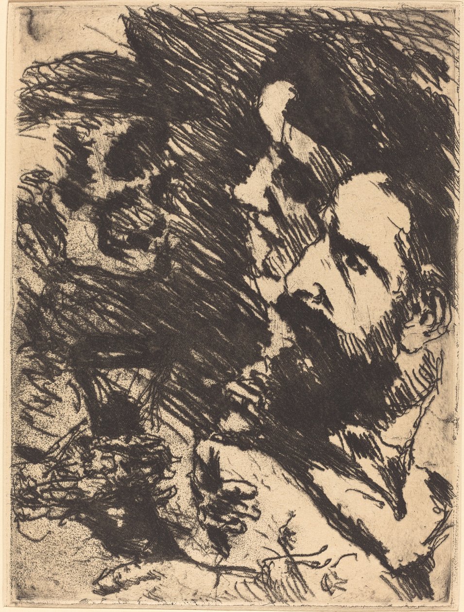 Tod bei Strucks Death Visits the Strucks ، نُشر عام 1921 ، نُشر في عام 1922. بواسطة لوفيس كورنث