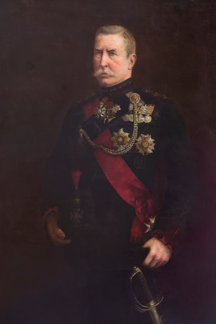 Portrait of General Sir Redvers Buller, 20th century (oil on canvas) بواسطة لويز كاتو ديكنسون