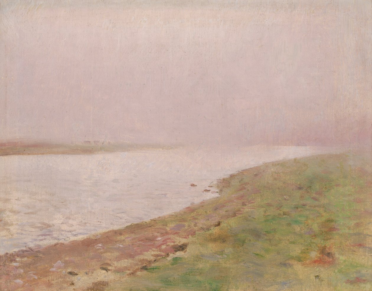 نهر بواسطة Laszlo Mednyanszky