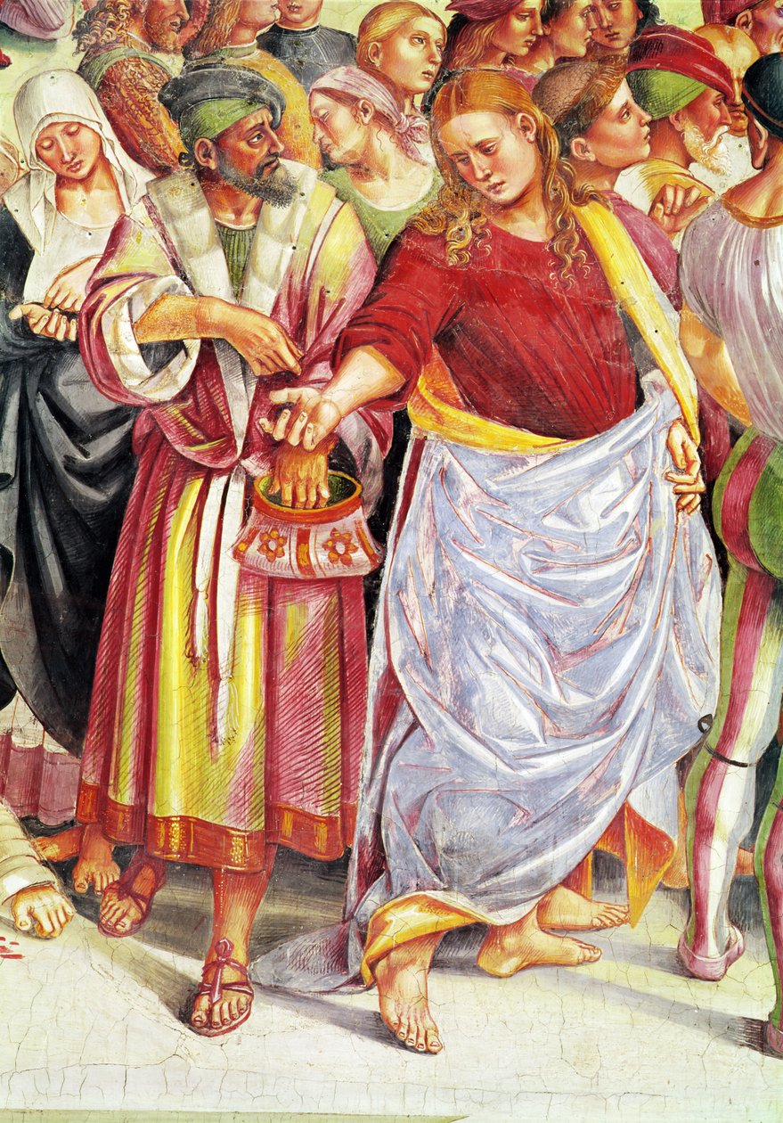 تفاصيل الوعظ ضد المسيح ، من كنيسة مادونا دي سان بريزيو ، 1499-1504 (تفاصيل 79359) بواسطة لوكا سينيوريلي