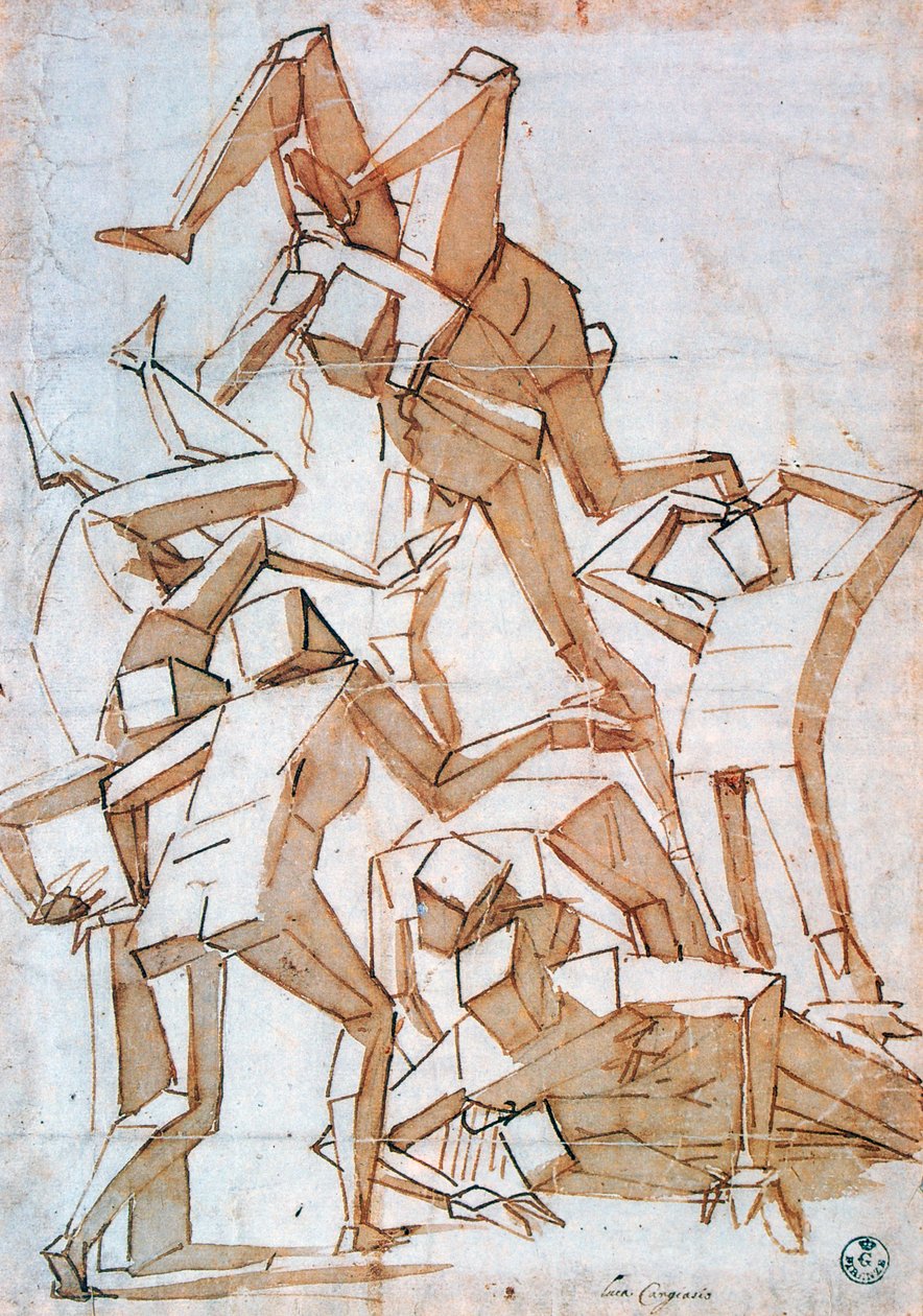 شخصيات القتال ، 1527-1585 بواسطة لوكا كامبياسو