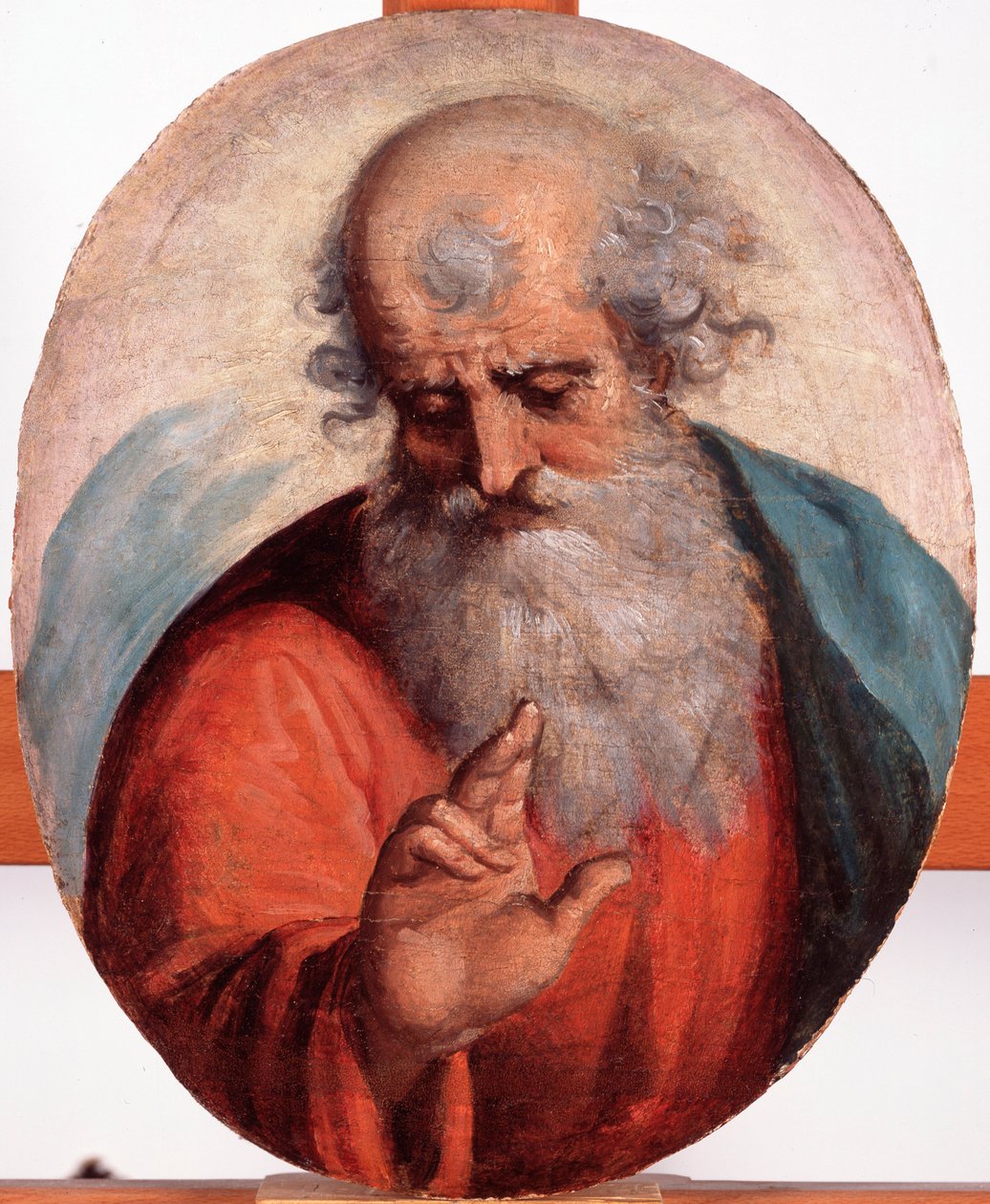 تمثيل الأب الأقدس (الأب الأبدي) لوحة لوكا كامبياسو (1527-1585) خافت 41.7x33.5 سم الجينات ، موسي دي سترادا نوفا (قصر بيانكو سابقًا) بواسطة لوكا كامبياسو