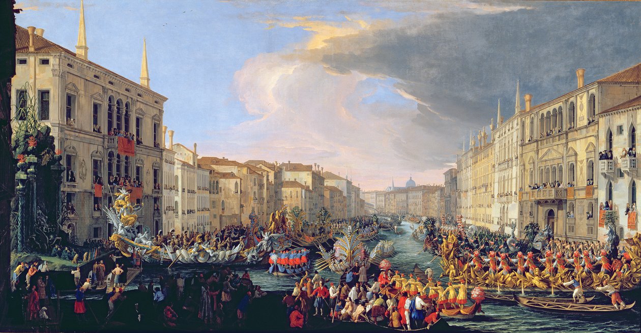 ريجاتا على شرف فريدريك السادس من الدنمارك (1671-1730) 1709 بواسطة لوكا كارليفاريس
