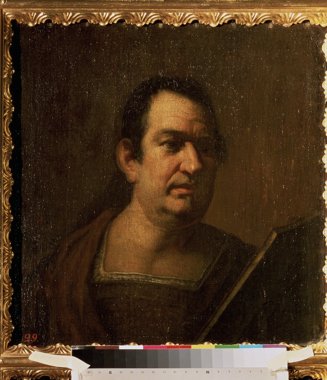 صورة شخصية "" صورة رجل "لمفكر أو باحث إيطالي. لوحة لوكا جيوردانو (1632-1705) متحف الأرميتاج ، سانت بطرسبرغ بواسطة لوكا جيوردانو
