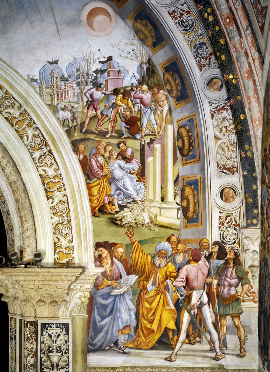 نهاية العالم ، من دورة جدارية في Last Judgment بواسطة لوكا سينيوريلي
