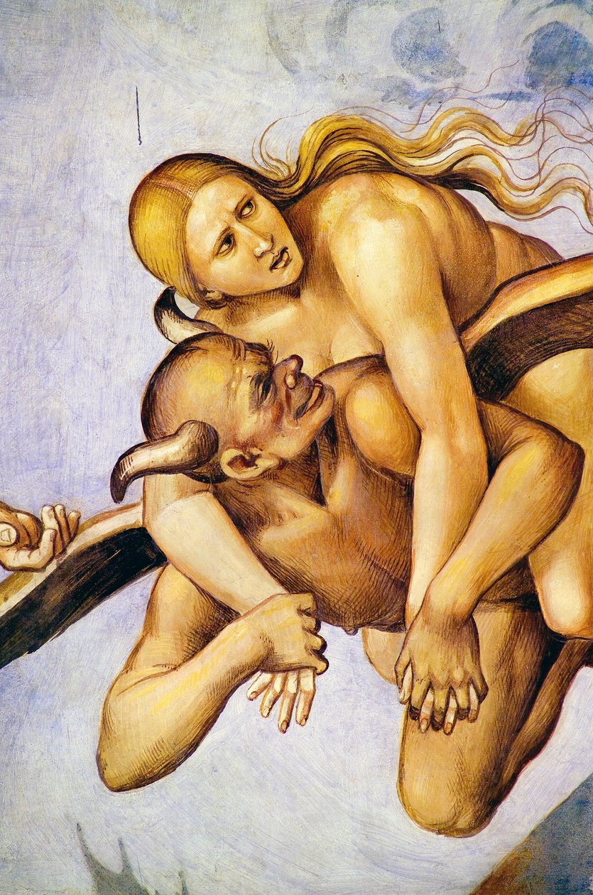 ملعون في الجحيم ، من دورة في الهواء الطلق في Last Judgment بواسطة لوكا سينيوريلي
