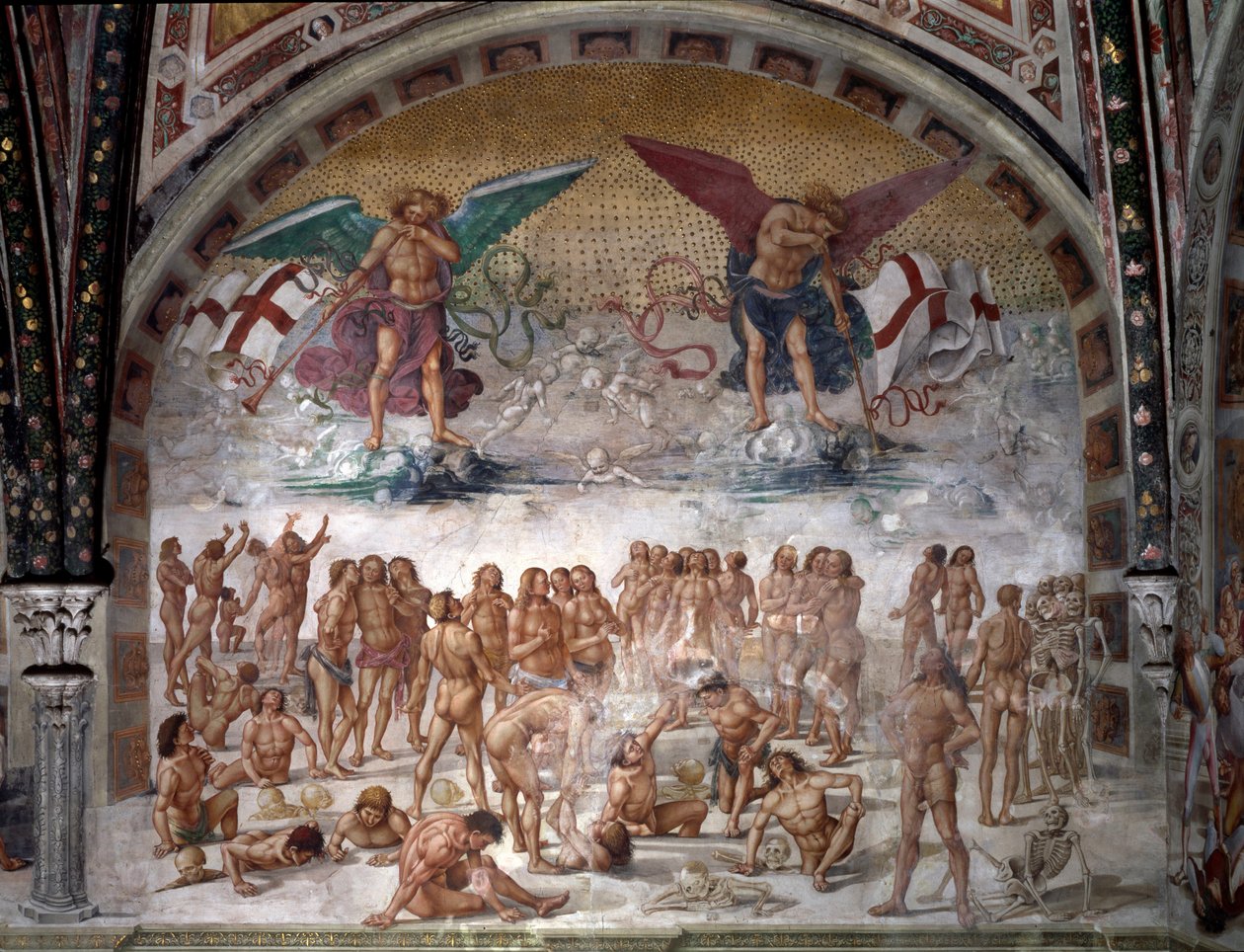 The Resurrection of the Dead (Fresco بواسطة لوكا سينيوريلي