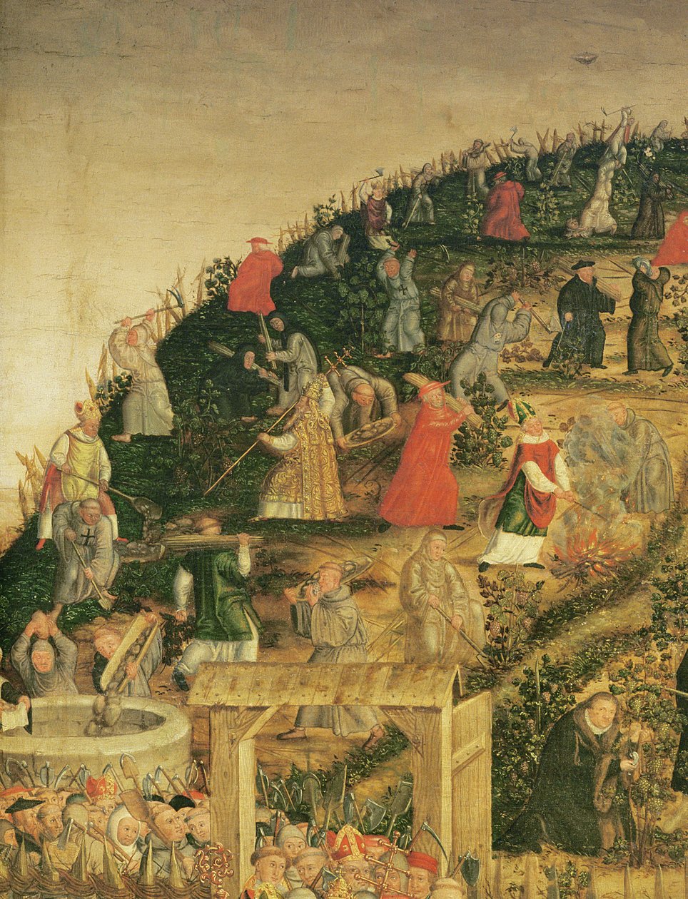 كرم الرب ، 1569 (تفاصيل 330498) بواسطة لوكاس كرانش الأصغر