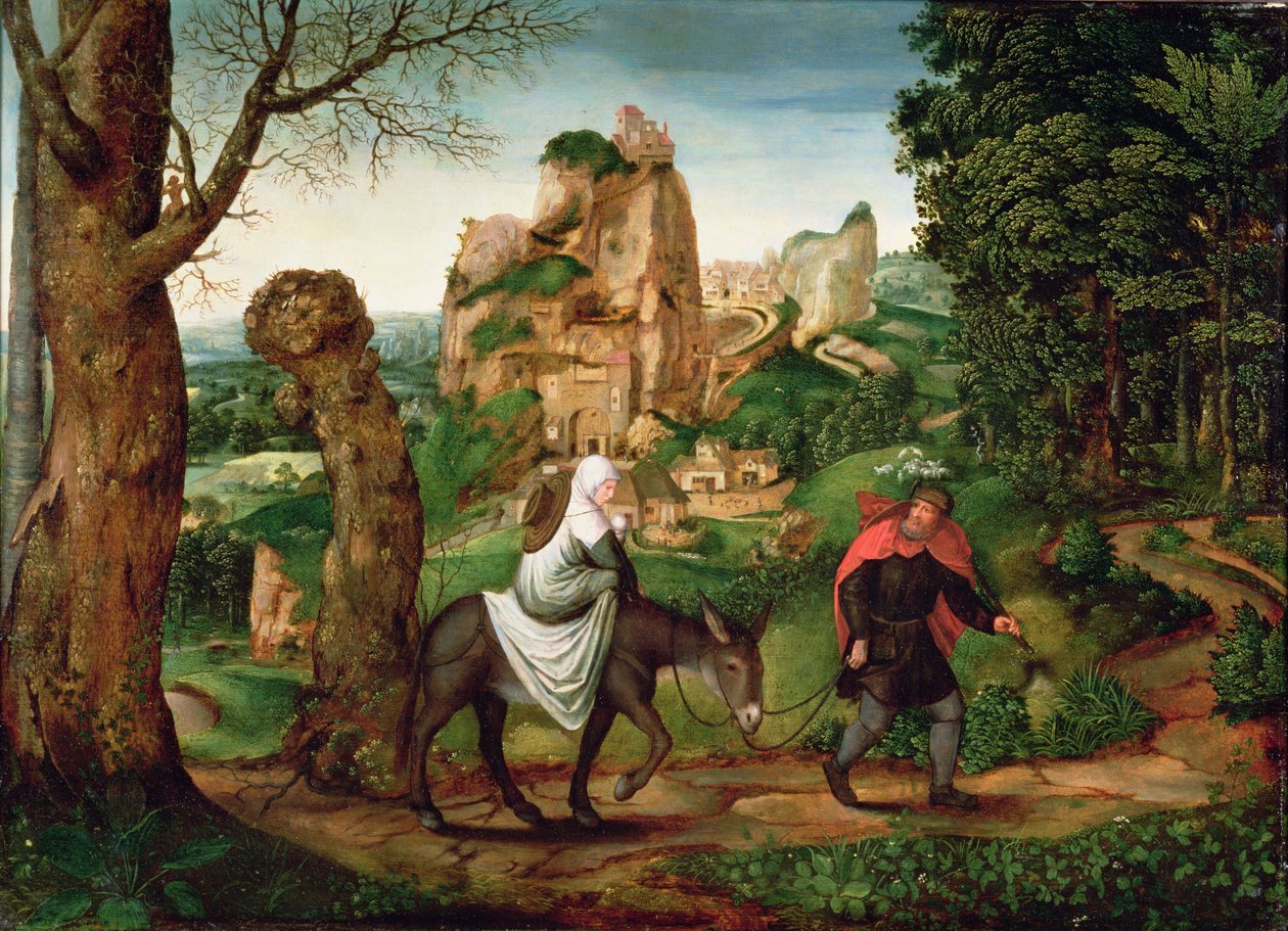 الرحلة إلى مصر بواسطة لوكاس فان ج .1490 ج .1570 جاسيل