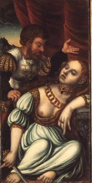 Tarquin و Lucretia بواسطة لوكاس (استوديو) كراناش