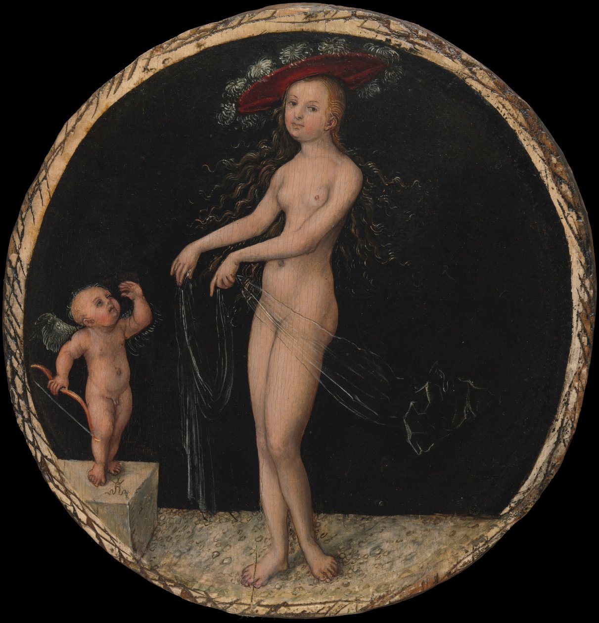 فينوس وكيوبيد ، c.1525-7 بواسطة لوكاس كراناش الأكبر