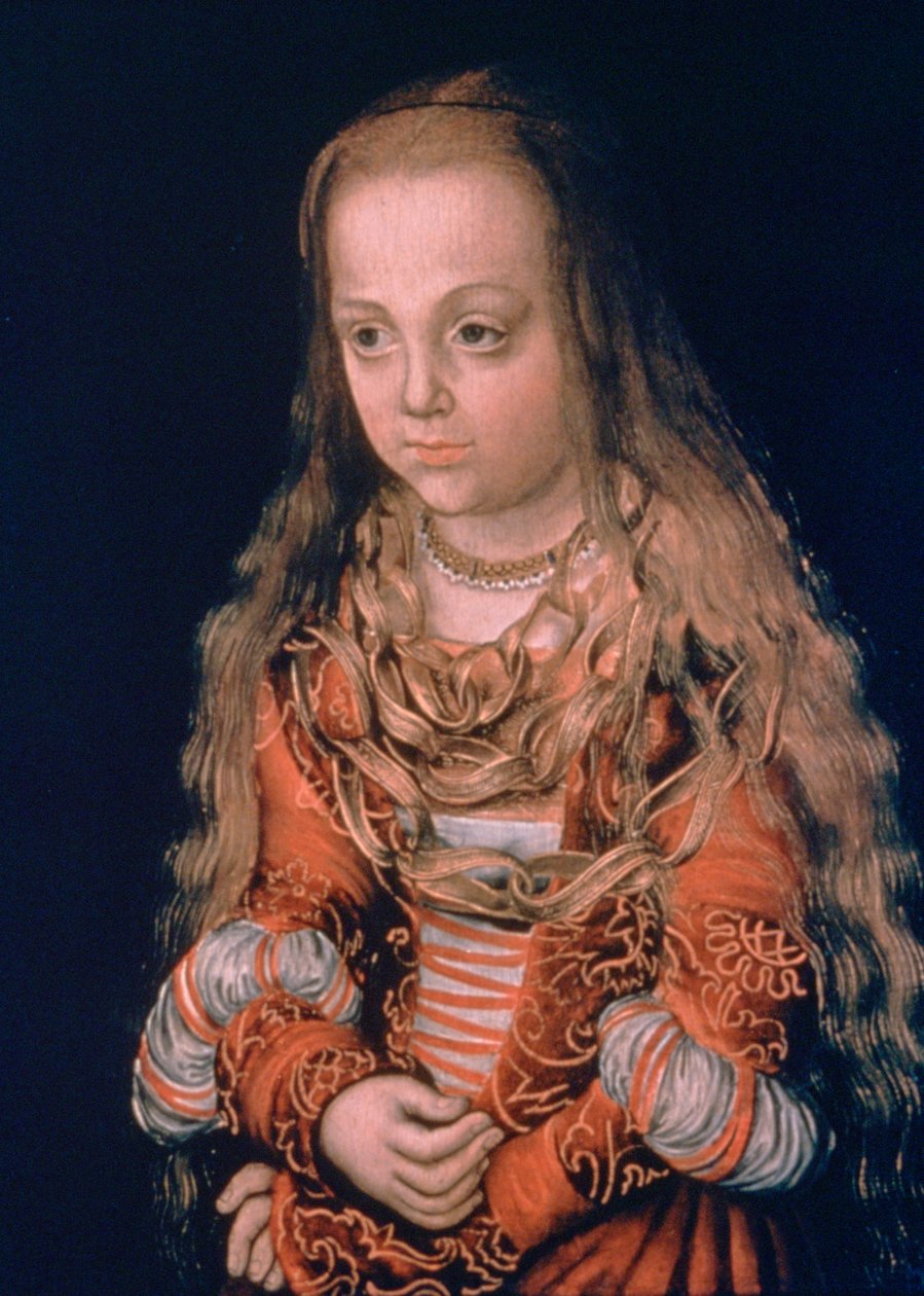 أميرة ساكسونيا ، c1517 بواسطة لوكاس كراناش الأكبر