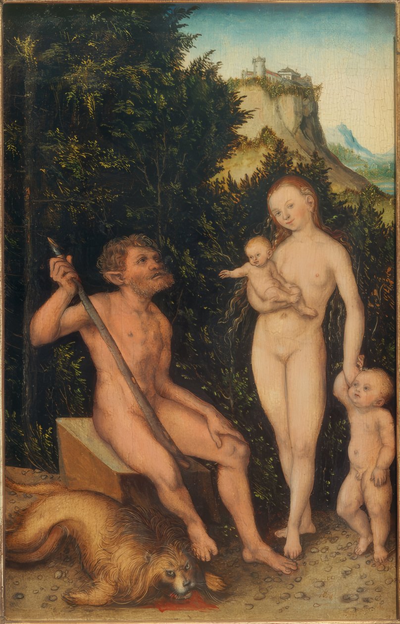 Familie der Naturmenschen بواسطة لوكاس كراناش الأكبر