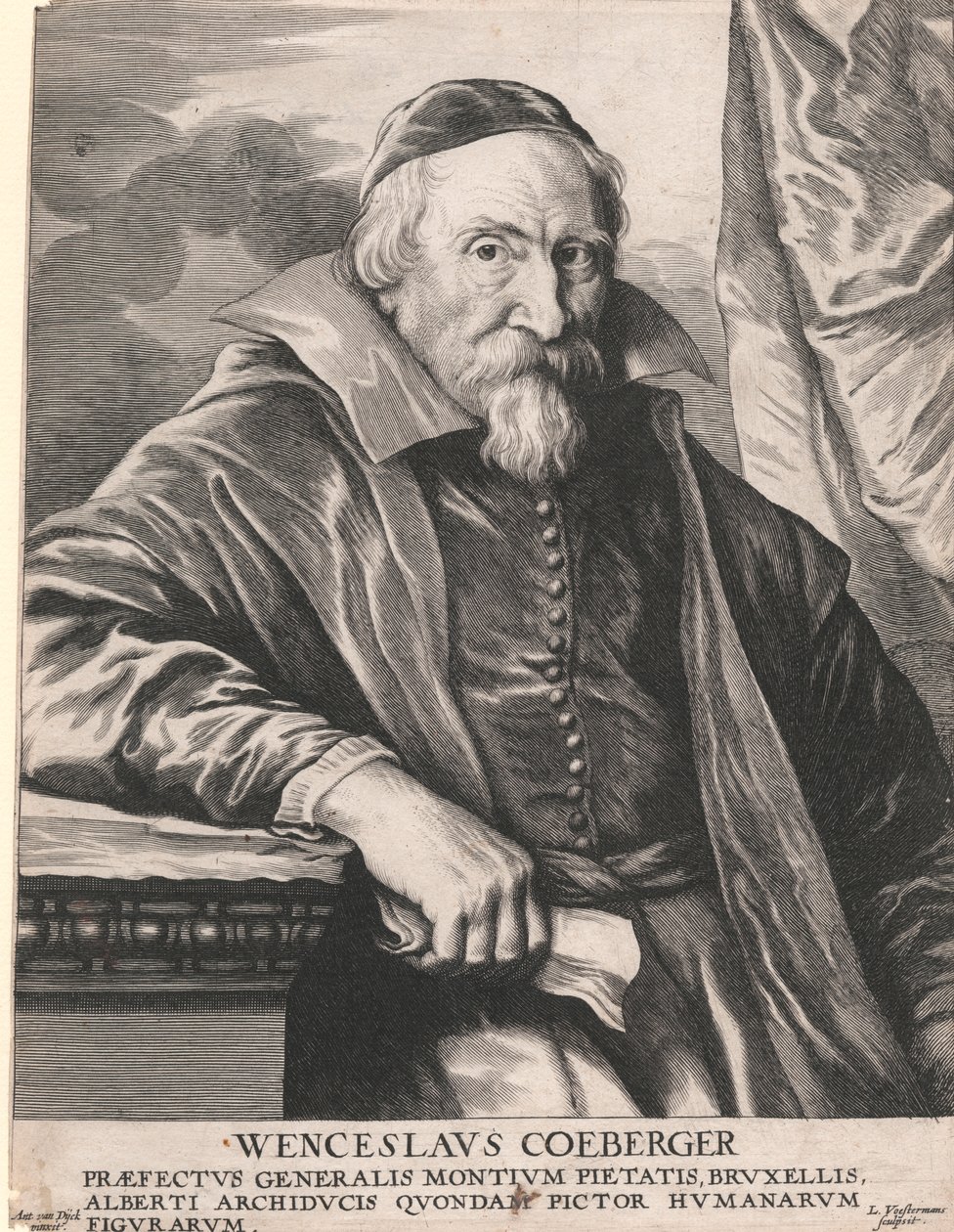 Wenceslaus Coeberger ، الحاكم العام لجبل التقوى ، بروكسل بواسطة لوكاس فورسترمان