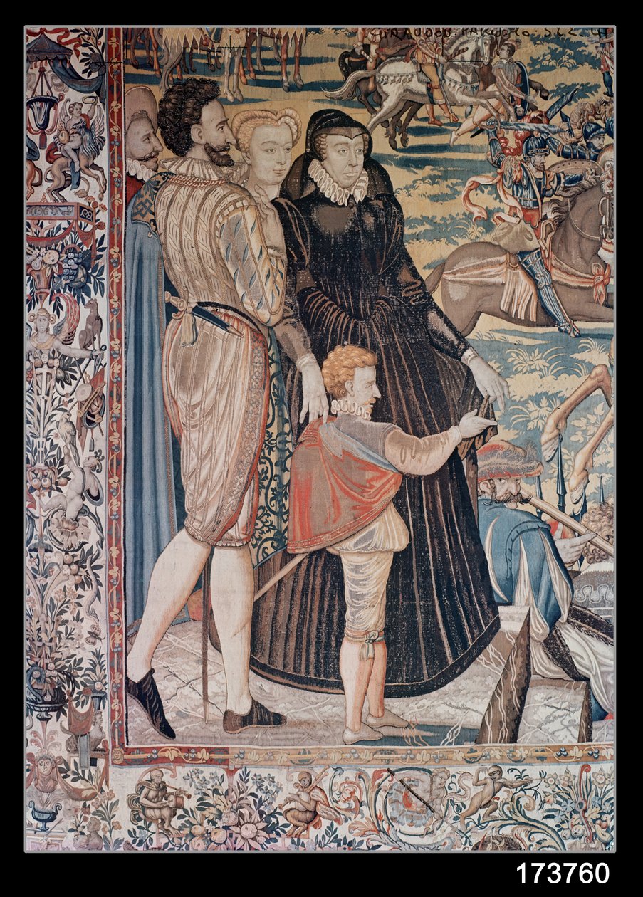 البطولة ، التي أعدتها ورشة بروكسل ، c.1582-85 (نسيج) (التفاصيل) بواسطة لوكاس دي هيري