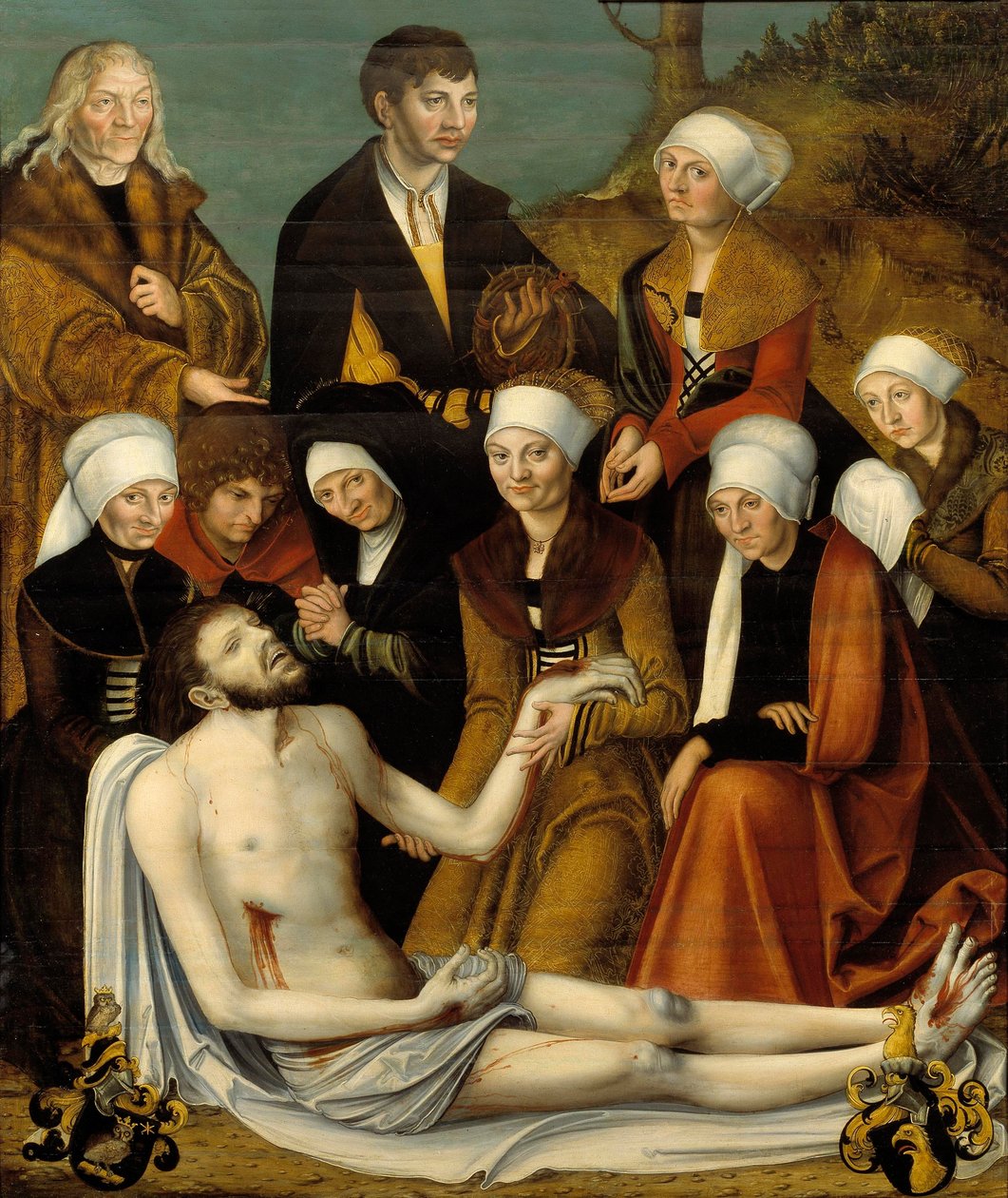 الرثاء ، c.1520-50 بواسطة لوكاس استوديو كراناش